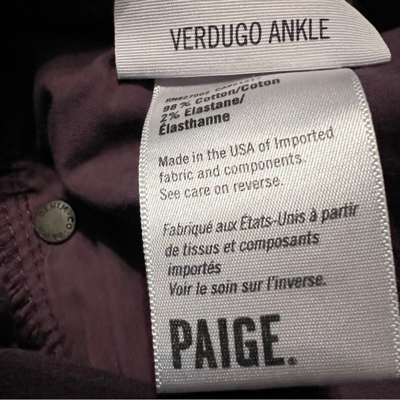 Paige Verdugo Ankle Jeans - Picture 4 of 5